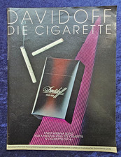 Davidoff Zigaretten, King Size originale Werbung aus 1988