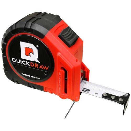 Quickdraw bandmaß mit grafit - mit,