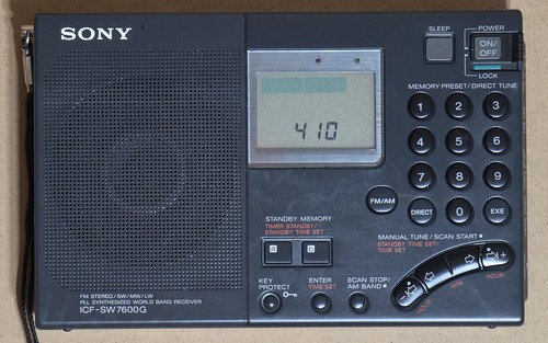 Sony radio weltempfänger - radio,