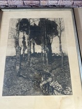 Orig radierung signiert - orig,