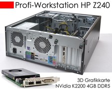 HP Z240 i7-6g 16GB ECC 250GB