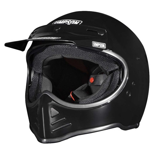 Simpson m52 helm schwarz - helm, glanz