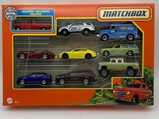 Matchbox 9 Car Gift-Set Geschenk-Set 9 Modellen 1 Exclusivem Modell NEU