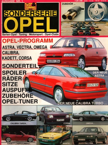 Zeitschrift auto test - auto,
