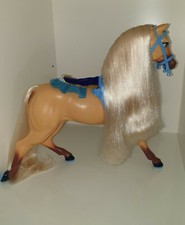 Barbie Pferd für Kutsche 90er von Mattel, mit Kutschensattel und Zaumzeug *neuw.