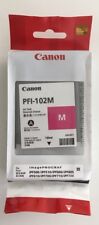 original canon PFI-102M ipf510 ipf600 ipf605 ipf610 ipf700 canon pfi 102 magenta