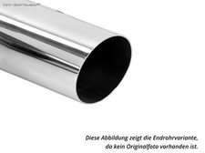 Fox Edelstahl Auspuffendrohr