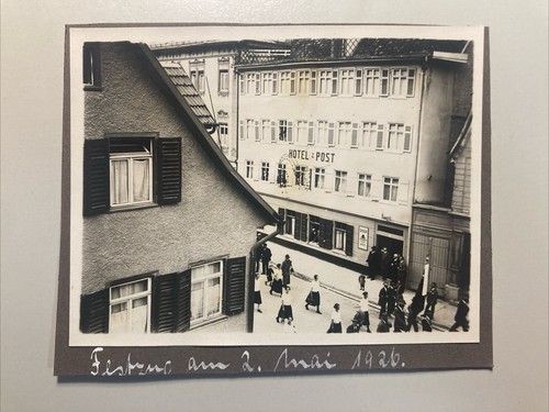 1926 altes foto albstadt - foto,
