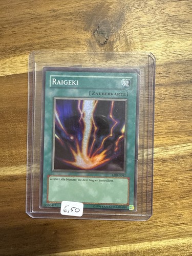 Raigeki lob g042 - yu-gi-oh,