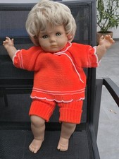 Puppe 50cm, Marke Unbekannt, Guter Zustand, älteres Modell