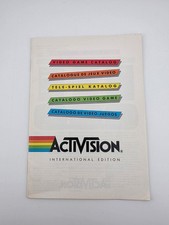Activision Tele-Spiel Katalog International Edition 1983 Video Game Catalog