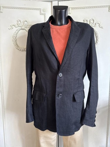 Men armani jeans - blazer, black