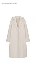 Mantel Softmantel mit Kapuze