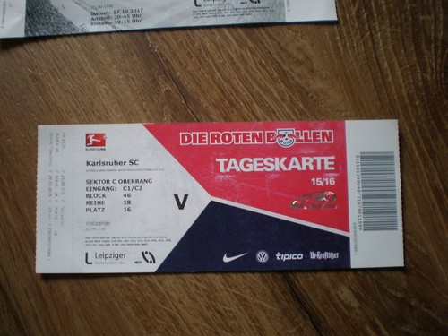 Sammler ticket rb leipzig - ticket,