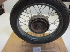 Felge hinten 3,25x18 Zoll B82 BMW R25/2 R26, R27 Nabe Bremstrommel 160mm Speiche