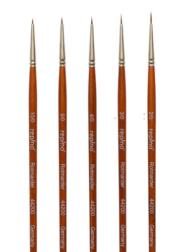 Rotmarder pinsel set - pinsel,