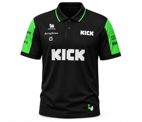Original kick sauber polo - f1,