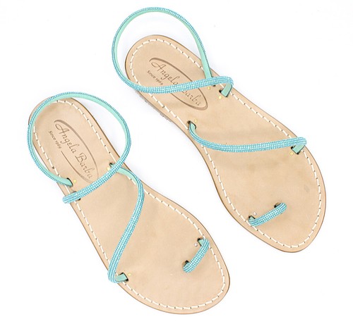 Handgefertigte damen sandalen - handgefertigte,