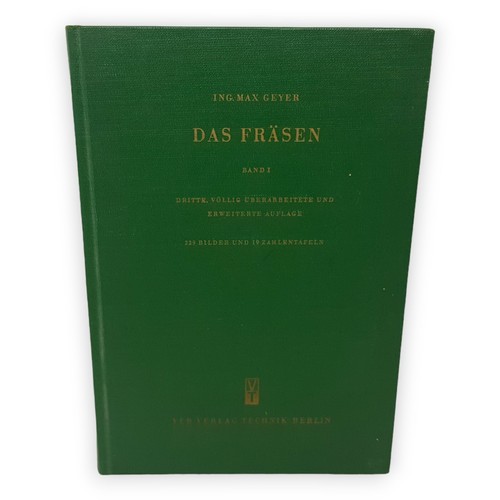 Das fräsen band - 1, geyer