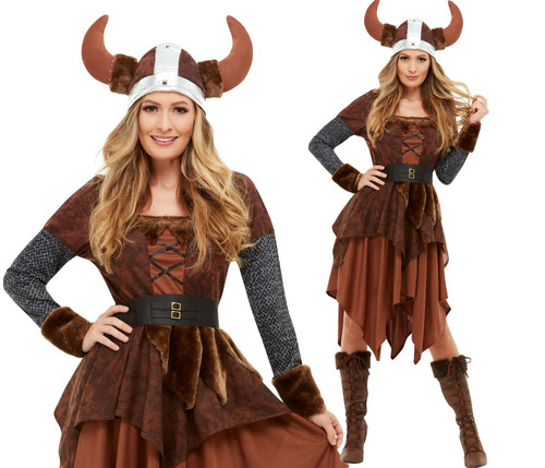 Wikinger barbar queen damen - queen,