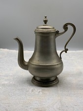 Antike Kaffeekanne aus Zinn