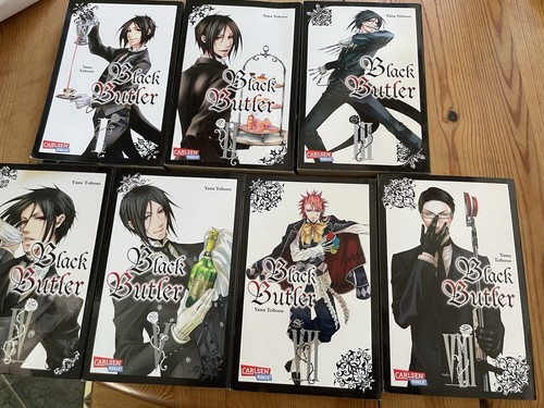 Black butler manga 7 8 - black, 1-5