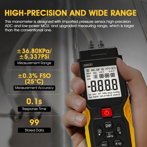 Digitales manometer - digitales,