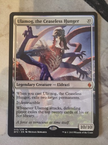 Ulamog the ceaseless hunger - ceaseless,