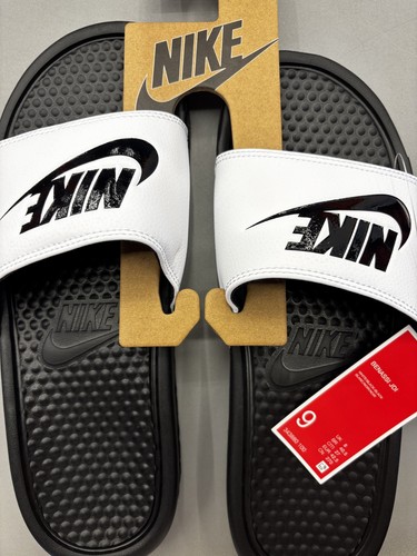 Nike latschen schwarz weiß - latschen, 42