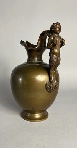 ältere bronze kanne karaffee - kanne,