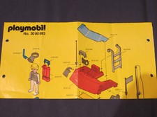 Playmobil Bauanleitung – 3498  Kajütenboot – alte BA