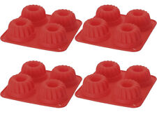 4x Silikon Muffinbackform