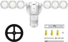 LED Fluter Strahler mit Bewegungsmelder Außen Wasserdicht Lamp 45W=600W 4 Modi