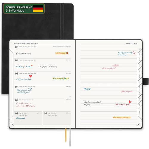 Kalender 2026 2027 softcover - 2026,