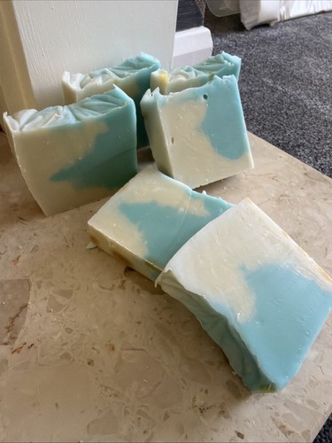 Handgemachte ozeanblaue seife - handgemachte,