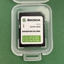 Skoda karte mit komplett - skoda, sd