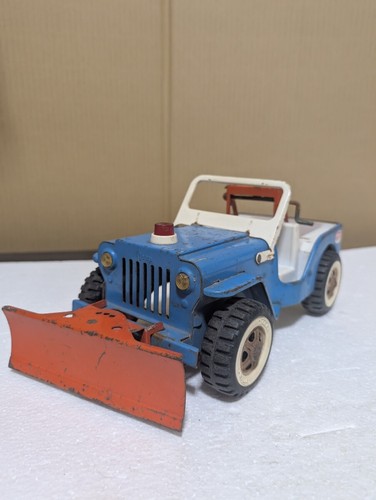 Tonka jeep caa wrecker truck - jeep,