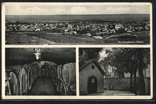 Guntersblum rhein - ak,