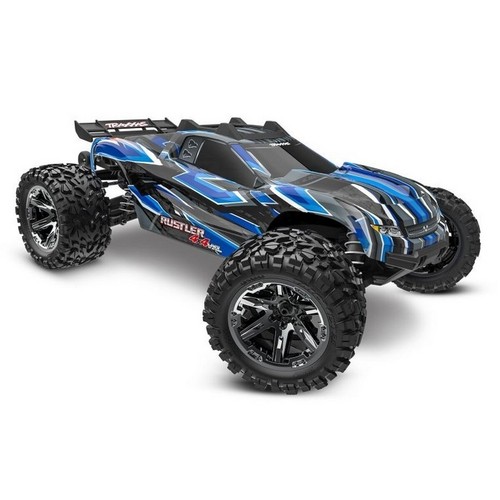 Traxxas 67376 4blue - traxxas, rustler