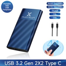 OMESER Tragbar Externe SSD