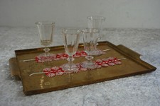 Art Deco Messing Tablett 20er