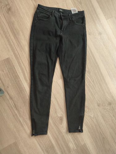 Schwarze damenjeans 32 - schwarze, gr.m
