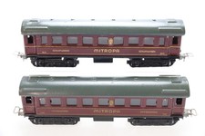 H0 MÄRKLIN DRG MITROPA Speisewagen 342 Schlafwagen 343 Blech Konvolut AC N86