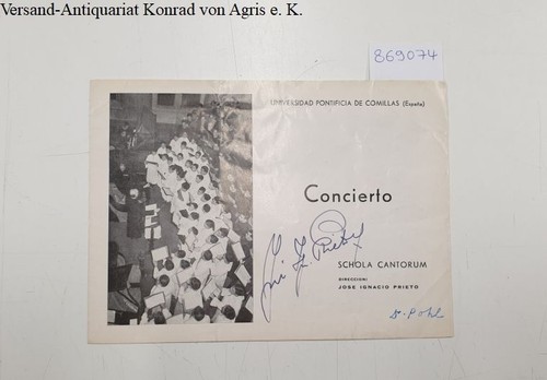 Concierto schola cantorum - schola,