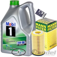 ÖLFILTER+MOBIL 1ESP 5W30 passend für OPEL ADAM ASTRA G H J CORSA C D ZAFIRA B C