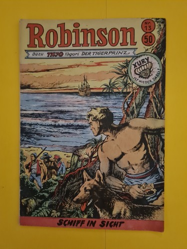 Robinson crusoe comic heft - crusoe,