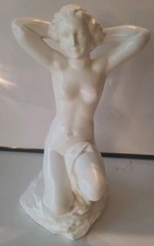 Art Deco Figur Frauenakt Max Roesler signiert um 1920/30