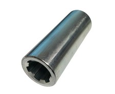 Zapfwellen Profilhülse Profilbuchse Zapfwellenprofil 1 3/8" x 6Z auf 25mm   1124