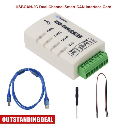 Usb can usbcan - usbcan-2c, dual