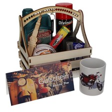 Präsentkorb für MZ TS Fahrer
